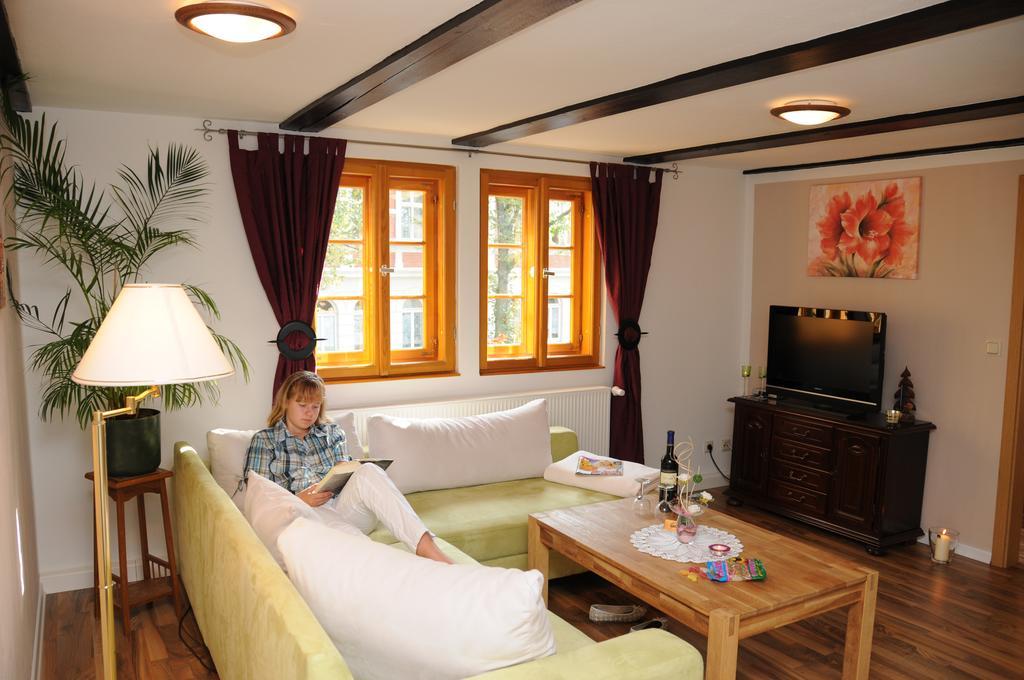 Ferienhaus Am Oeringer Tor Quedlinburg Exterior foto